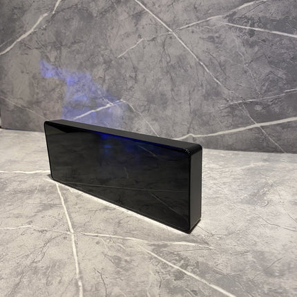 Klok Digital Deluxe - Bedroom - Sound Sensor - Wekker - Black - USB - Battery - LED Wit.