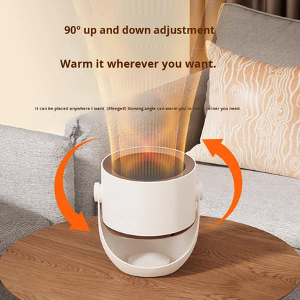 Ceramic electric heater - Office heater - Safety protection - Heating - Quiet operation - Fast heating - Wall-mounted - Overheat protection - Tip-over protection - 2 temperature settings.
