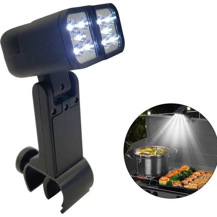 Grill lighting, Grill accessories, Bright double lamp, Cooking grill circulation light.