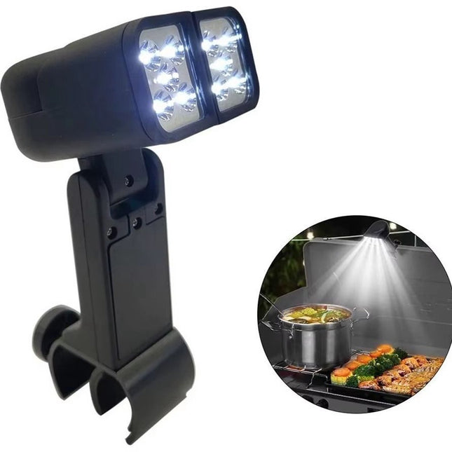 Grill lighting, Grill accessories, Bright double lamp, Cooking grill circulation light.