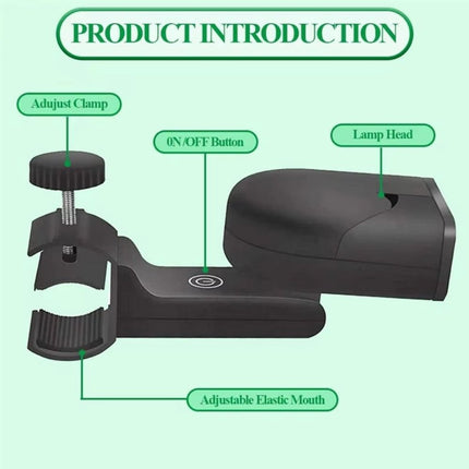 Grill lighting, Grill accessories, Bright double lamp, Cooking grill circulation light.