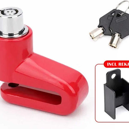 Disc brake lock - Bicycle - E-bike - Motorcycle - Scooter - Moped - Disc brake lock - Universal - Bicycle lock.