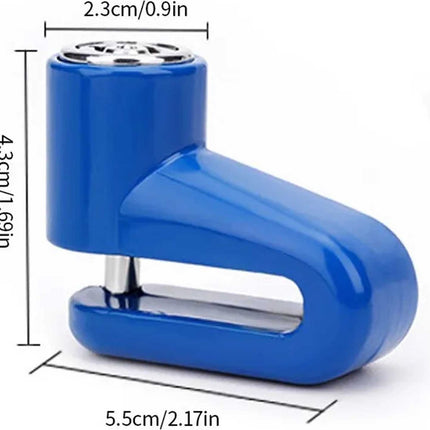 Disc brake lock - Bicycle - E-bike - Motorcycle - Scooter - Moped - Disc brake lock - Universal - Bicycle lock.