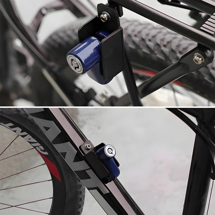 Motorcycle disc brake lock - Disc brake lock - Bicycle lock - Anti-theft protection - Bicycle - Electric bicycle - Motorcycle - Scooter - Moped - Disc brake lock - Universal - Black.