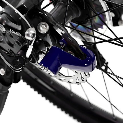 Motorcycle disc brake lock - Disc brake lock - Bicycle lock - Anti-theft protection - Bicycle - Electric bicycle - Motorcycle - Scooter - Moped - Disc brake lock - Universal - Black.