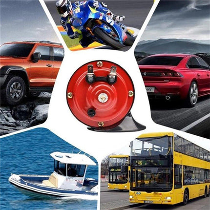 New models for 2025: a pair of train horns - 300 dB, super powerful air horn - Father's Day gifts - electric V-shaped horn with rain sound for car, motorcycle, bicycle - top quality products - gift for dad.