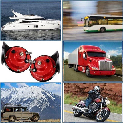 New models for 2025: a pair of train horns - 300 dB, super powerful air horn - Father's Day gifts - electric V-shaped horn with rain sound for car, motorcycle, bicycle - top quality products - gift for dad.