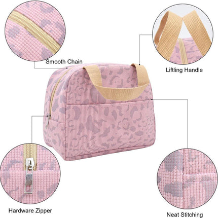 Children's Lunch Bags - Reusable Lunch Bag - Lunch Bags - Lunch Bags for Women and Men - Mini Insulated Bag 6L - Small Insulated Picnic Bag - For Work, School, Picnics and Travel (Pink).