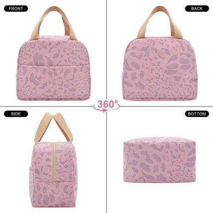 Children's Lunch Bags - Reusable Lunch Bag - Lunch Bags - Lunch Bags for Women and Men - Mini Insulated Bag 6L - Small Insulated Picnic Bag - For Work, School, Picnics and Travel (Pink).