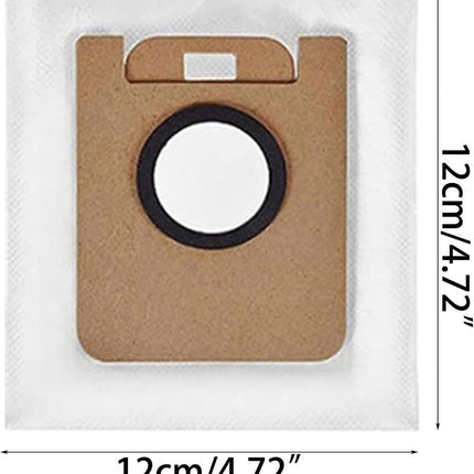 Vacuum cleaner bags - Eco-friendly vacuum cleaner bags - Practical vacuum cleaner bags - 8 reusable vacuum cleaner bags - Replacement parts for robot vacuum cleaners.