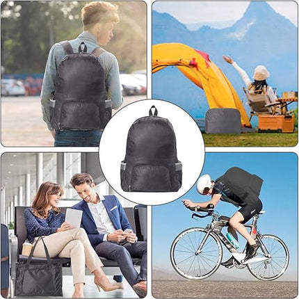 Backpack - Backpack - Bag - Backpacks - 25L Ultralight Foldable Backpack - Waterproof and Durable - Unisex - Suitable for Camping, Hiking, Travel, Walking, Cycling and Outdoor Shopping.