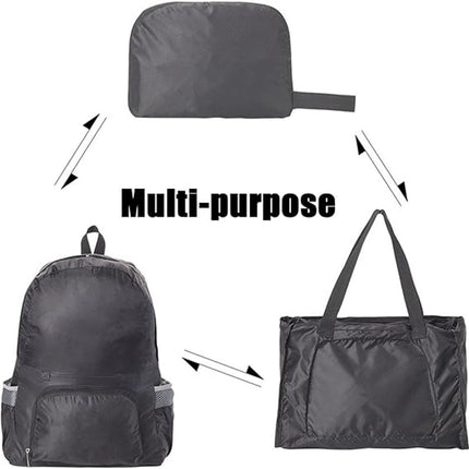 Backpack - Backpack - Bag - Backpacks - 25L Ultralight Foldable Backpack - Waterproof and Durable - Unisex - Suitable for Camping, Hiking, Travel, Walking, Cycling and Outdoor Shopping.