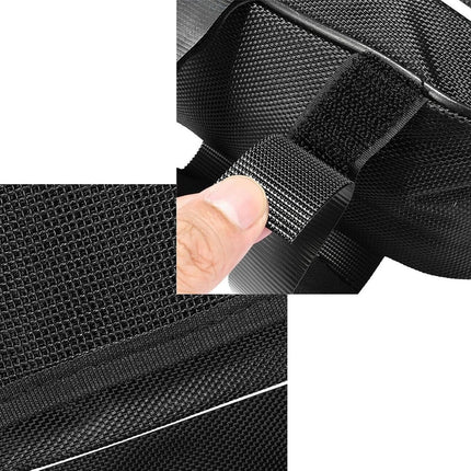 Bicycle bag - Driehoek bag for electric mountain bike battery - Waterproof Oxford cloth box - Large modification - Bicycle box - Bicycle storage tool set (39 x 36 x 22 cm).
