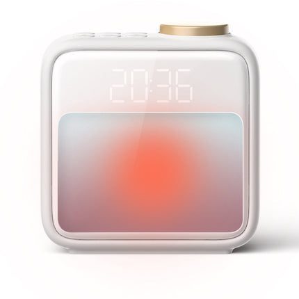 Wekker - Digital Alarm Clock - Alarm Clocks - Night Light - Wekker bedroom alarm clock with built-in battery - 6 scenes and noise synchronization - Dual alarm and snooze function - Perfect for deep sleepers - Gift for children and teenagers.