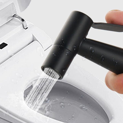Shower head - Bidet Black, hand shower in the bathroom, toilet sprayer, stainless steel, toilet faucet.