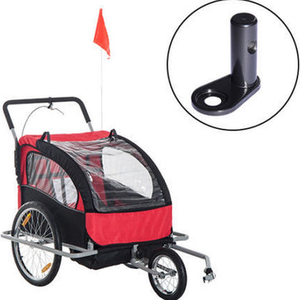 Bicycle trailer hitch - Bicycle trailer - Child's bicycle trailer hitch.