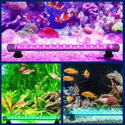 RGB Aquarium Light with Controller - Length 48.5 cm - 5.4 Watt - Aquarium Lamp - Aquarium Lamp - Aquarium Lamp - Dimmable.