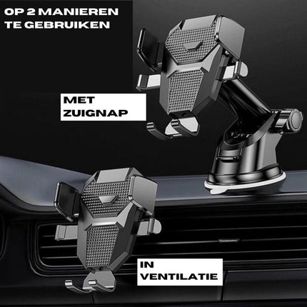 Universal Car Phone Holder with Suction Cup - Car, Office, - Smartphone Car Phone Holder.