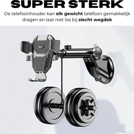 Universal Car Phone Holder with Suction Cup - Car, Office, - Smartphone Car Phone Holder.