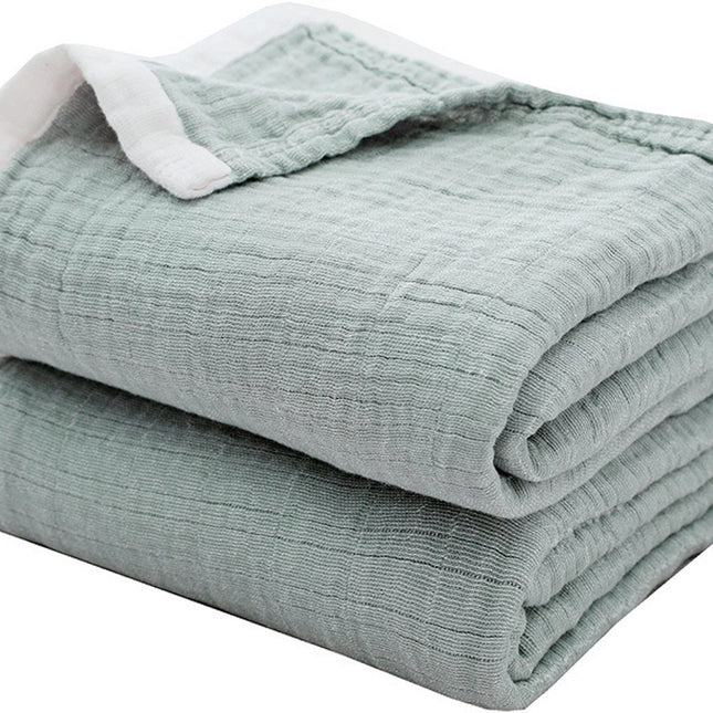 Blanket - Cozy  - et - Soft  - et - Soft and cuddly muslin bedspread - Cotton  - et - Living room  - et - Suitable for all seasons - As a sofa cover - Bedroom - 150x200cm.