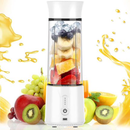 Blender - Mini Blender - Smoothie Maker - USB Rechargeable Mini Blender - Portable Blender for Milkshakes, Smoothies and Juices - Grijs.