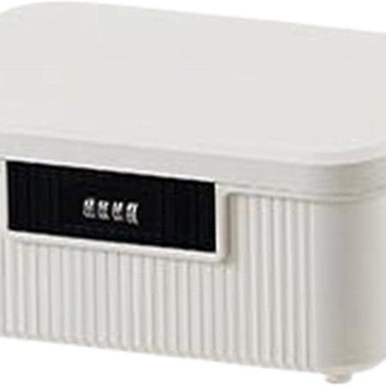 Lockable storage box - 9L lockable pillbox with double combination lock - Waterproof lockable box with combination lock - Perfect for personal belongings at home or in the office - Wit.