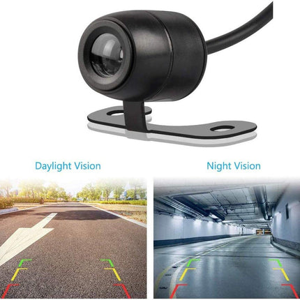 Cameras - Rearview camera - Night vision rearview camera - Parking monitoring and motion detection.