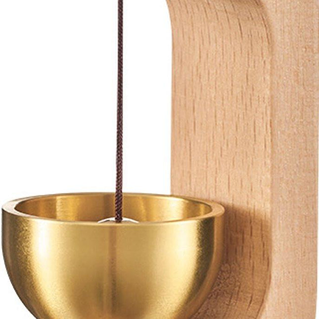 Doorbell - Doorbells - Door Hardware - Wooden Magnetic Doorbell - Door Chime - for shop, refrigerator, porch, garden, entrance, restaurant, office, housewarming gift (C-shaped).