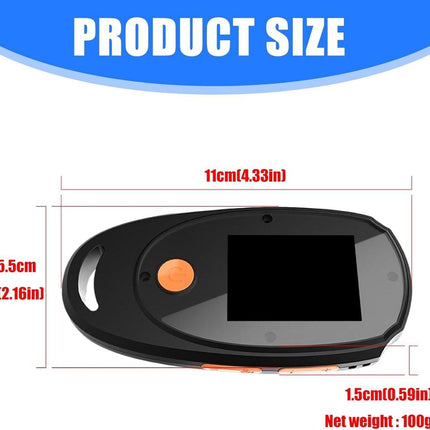 Microscope - Children's Microscope - Portable Digital Microscope for Children and Adults - 5.1 cm Color Screen - 500x Magnification - 8 Built-in LED Lights.