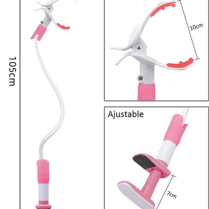 Babyfoon Camera Mount, Camera Holder, Baby Monitor Mount with 3 Straps, No Drilling Required, Flexible and Adjustable, Universal Baby Monitor Mount, Compatible with Most Baby Monitors (Pink).