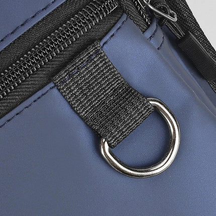 Waterproof Outdoor Waist and Leg Bag with Adjustable Straps for Men and Women - Blauw.