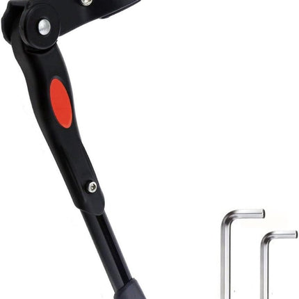 Simple 34.5 cm bicycle kickstand, aluminum and stainless steel mountain bike kickstand, easy to install, for mountain bikes and road bikes