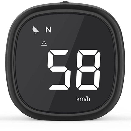 Speedometer - Digital GPS Speedometer - Head-up Display - KMH/MPH - With driver fatigue alert and speed warning - For all vehicles.
