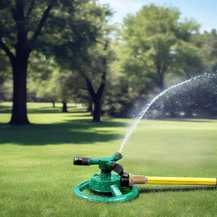 Oscillating Sprinkler - Circular Garden Sprinkler - Rotary Lawn Sprinkler - Sprinkler - Water Sprinkler - Irrigation System - Vegetable Garden.