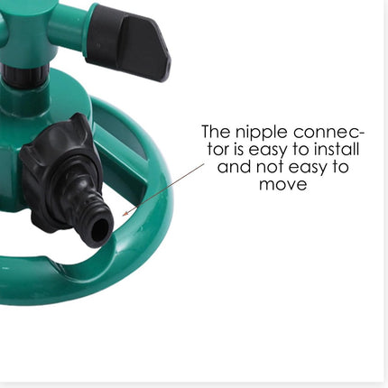 Oscillating Sprinkler - Circular Garden Sprinkler - Rotary Lawn Sprinkler - Sprinkler - Water Sprinkler - Irrigation System - Vegetable Garden.
