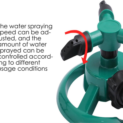 Oscillating Sprinkler - Circular Garden Sprinkler - Rotary Lawn Sprinkler - Sprinkler - Water Sprinkler - Irrigation System - Vegetable Garden.