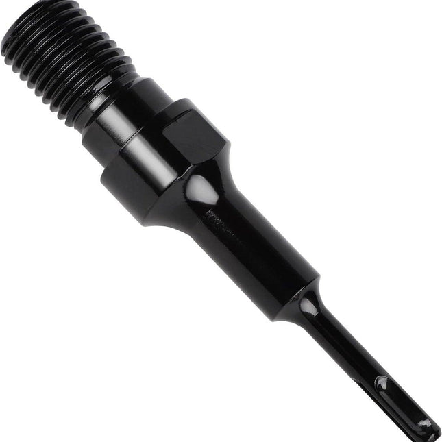 Chisel - Drill Bit Set - SDS Plus Adapter - Chisels - Drill - Steel - Black - Drill Connecting Rod - Baby Clothes Accessories for Electric Drills - 1 1/4 inch UNC to SDS Plus.