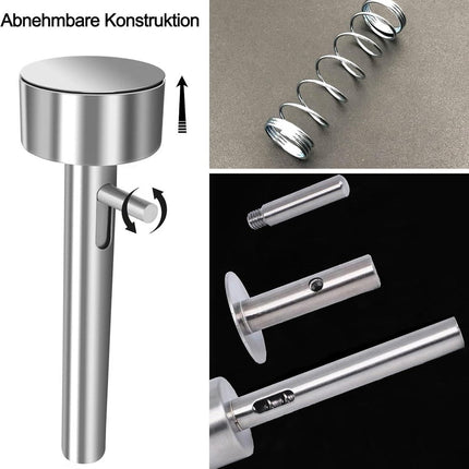 Allecto Plus - 4cm Falafel Scoop - Meatball Maker - Stainless Steel - Kitchen and Restaurant - Non-stick Coating.