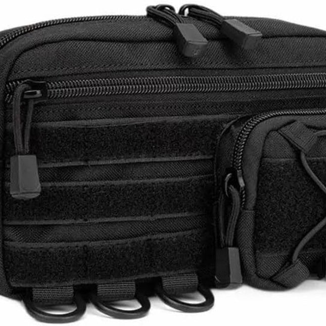 Bike bag - Fanny pack - Organizer - Pouch - Ultralight storage box - Waterproof Oxford Ripstop - Perfect for hiking, cycling, and survival gear