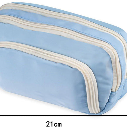 Pencil Case - Pencil Case - Adults - Boys and Girls - School Pencil Case - Blue.