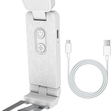 Reading Lamp - Book Lamp with Clip - 6 Lighting Levels - Bedtime Use - Adjustable Intensity - Reading Lamps - USB-C Rechargeable - With.