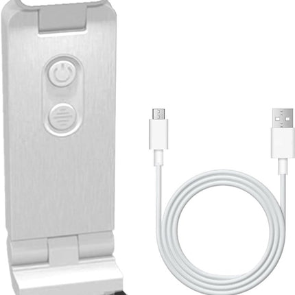 Reading Lamp - Book Lamp with Clip - 6 Lighting Levels - Bedtime Use - Adjustable Intensity - Reading Lamps - USB-C Rechargeable - With.