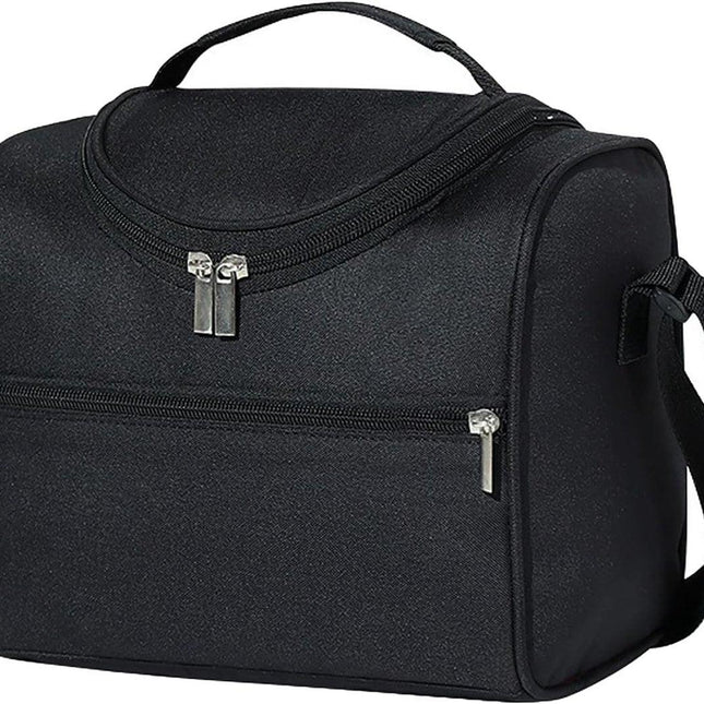 Picnic bag - Lunch bag - Lunch bag for adults - Insulated lunch bag for men - Reusable cooler - Waterproof and easy to clean - For work, travel, picnics, outdoor activities, school, and the office.