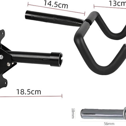 Bike rack - Wall-mounted bike rack - Stainless steel, can support 30 kg - Adjustable handlebar angle - Retractable wall-mounted bike rack - Suitable for indoor garages.