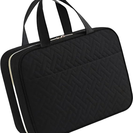 Men's Toiletry Bag - Women's Toiletry Bag - Hanging Toiletry Bag - Practical Travel Toiletry Bag - For Storing Essential Toiletries - Black.