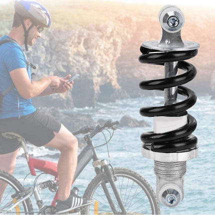 Bicycle shock absorber - Rear bicycle spring shock absorber - Metal - Mountain bike rear suspension shock absorber - Spring shock absorber - Bicycle parts - 1200 lbs.