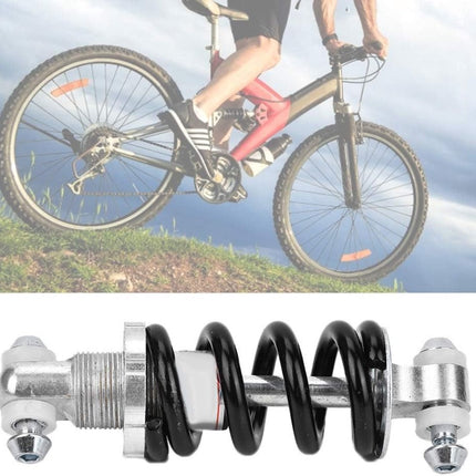 Bicycle shock absorber - Rear bicycle spring shock absorber - Metal - Mountain bike rear suspension shock absorber - Spring shock absorber - Bicycle parts - 1200 lbs.