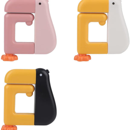 Table Hook - Desk Hook - Removable - Non-slip - Foldable - Desktop Installation - No Drilling Required - Suitable for Office, School, Office Organization, and Business Operations - 3 Pieces - Pink, White, Black.