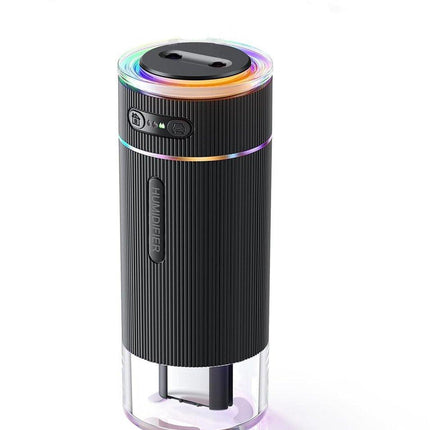 Humidifiers - Air humidifier - Bedroom humidifier - Mini desktop humidifier for travel, office, or children's room - Black.