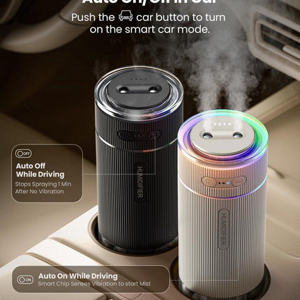 Humidifiers - Air humidifier - Bedroom humidifier - Mini desktop humidifier for travel, office, or children's room - Wit.